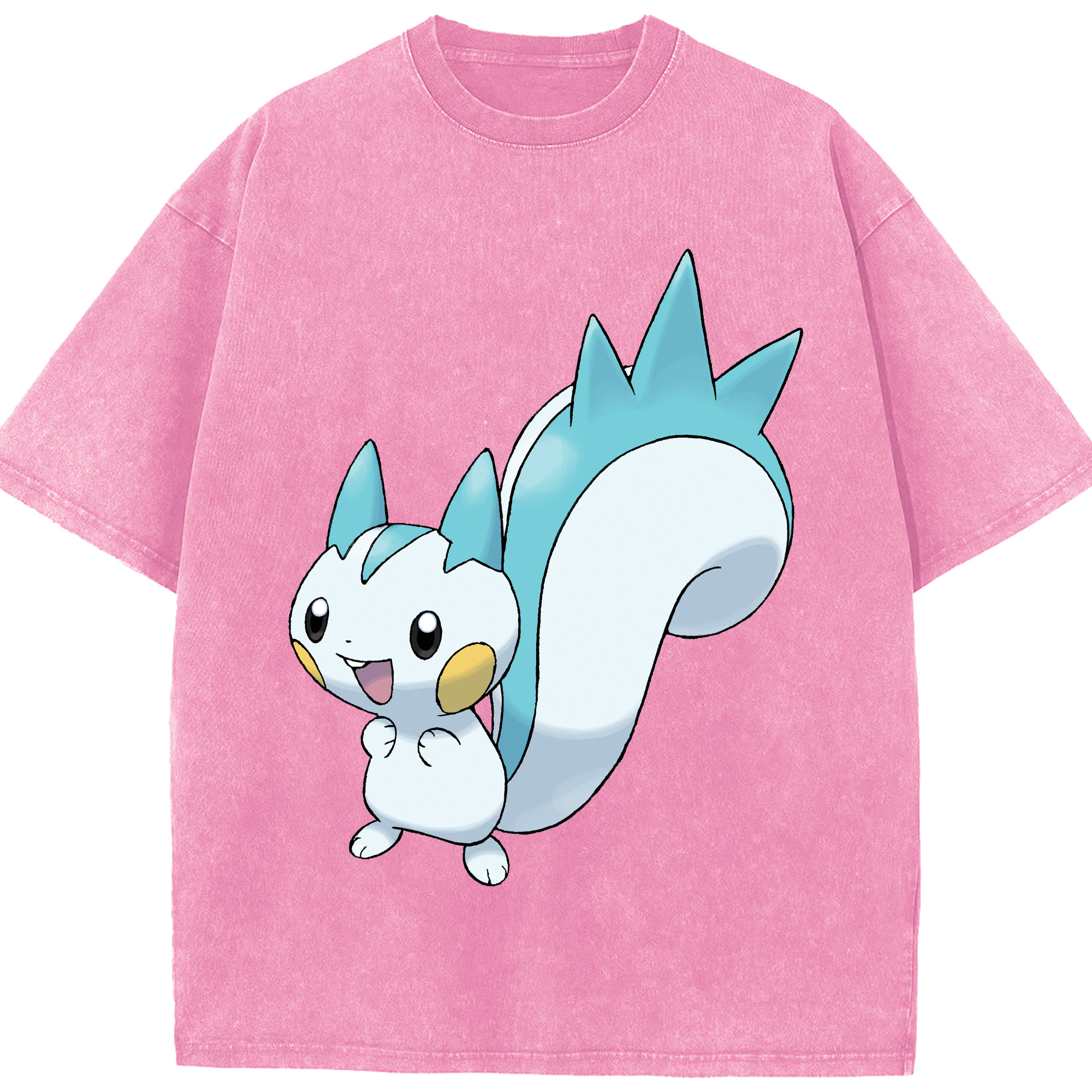 （画像用） ポケットモンスター Pokémon 綿100% ヴィンテージ風 半袖Tシャツ（フロントプリント）